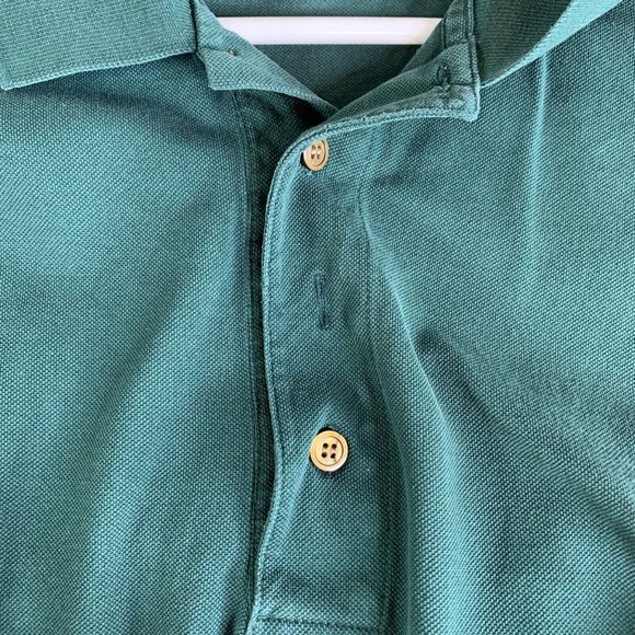 Augusta National Golf Shop Slazenger Mens Polo Shirt X Large Green SS Collared - Picture 8 of 8